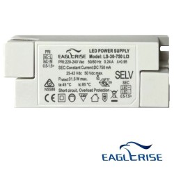 Driver for LED luminaires  30w 750mA