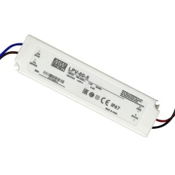 Comprar Fonte de alimentação PROFISSIONAL 5V 40W 8A -  MEAN WELL  - IP67 - TÜV