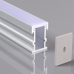 Comprar Perfil de Aluminio Modelo SUELO - 2 Metros