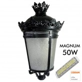 Farol LED Palácio Aluminio 40W-50W-65W-100W