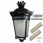 Farol LED Palácio Aluminio 40W-50W-65W-100W