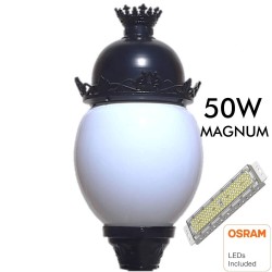 Farol LED Avenida Aluminio 40W-50W-65W