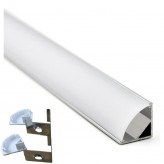 Profil Aluminium L abgewinkelt 2m