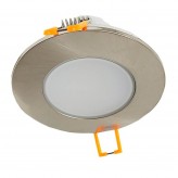 5W LED Downlight 5W - Nickel - IP65- Wet areas