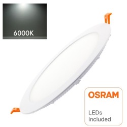 Painel Slim LED Circular 20W OSRAM Chip