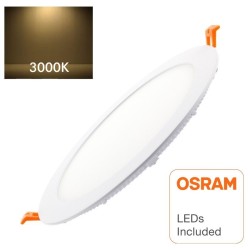 Painel Slim LED Circular 20W OSRAM Chip