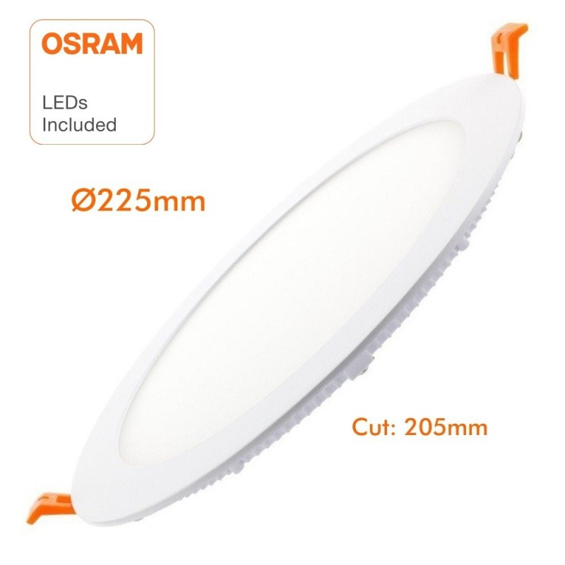 Painel Slim LED Circular 20W OSRAM Chip