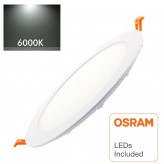 Painel Slim LED Circular 24W - OSRAM CHIP DURIS E 2835
