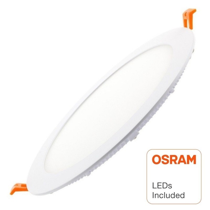 Painel Slim LED Circular 24W - OSRAM CHIP DURIS E 2835