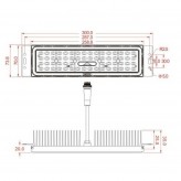 50W LED Streetlight RUTH - 4 meters - 6 meters