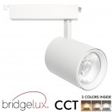 LED Strahler 30W KATTEGAT Weiß 1-Phasen Schienensystem CRI +85 CCT