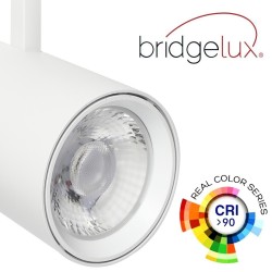 Foco LED 30W KATTEGAT Blanco Carril Monofásico CRI +90 CCT