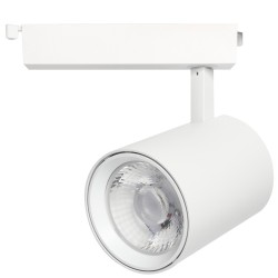 Foco LED 30W KATTEGAT Blanco Carril Monofásico CRI +90 CCT