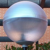 Globe Straßenlaterne gegen Lichtverschmutzung für E27 LED Lampe E27 - 40W -50W