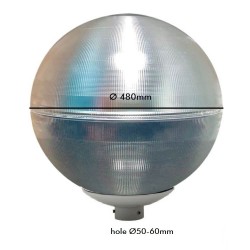 Farola Globo Anti Contaminación Lúminica para Lámpara LED E27 - 40W -50W