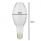 Réverbère VERSAILLES pour ampoule  LED E27 - 40W -50W