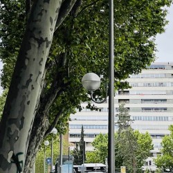 Farola Globo Anti Contaminación Lúminica para Lámpara LED E27 - 40W -50W