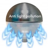 Réverbère Globo Anti pollution Lumineuse pour ampoule  LED E27 - 40W -50W