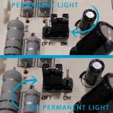 Luz de emergência LED 4W + Kit de teto + Opção de luz permanente -IP65