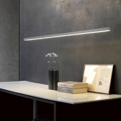 Linear Lamp Pendant - MUNICH MINI SILVER - 0.5m - 1m - 1.5m - 2m - IP54