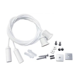 Lâmpada linear Pendente - MUNIQUE BRANCO - 0,5m - 1m - 1,5m - 2m - IP20