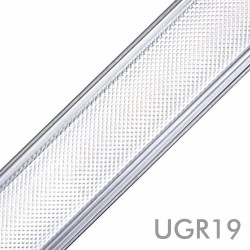 Linear LED Batten - MUNICH MINI SILVER - 0.5m - 1m - 1.5m - 2m - IP54