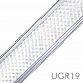 Réglette linéaire LED - MUNICH MINI ARGENT - 0,5m - 1m - 1,5m - 2m - IP54