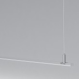 Lâmpada linear Pendente - MILANO SLIM PRATA - 0,5m - 1m - 1,5m - 2m - IP20