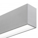 Regleta Lineal LED - MUNICH PLATA- 0.5m - 1m - 1,5m - 2m - IP20