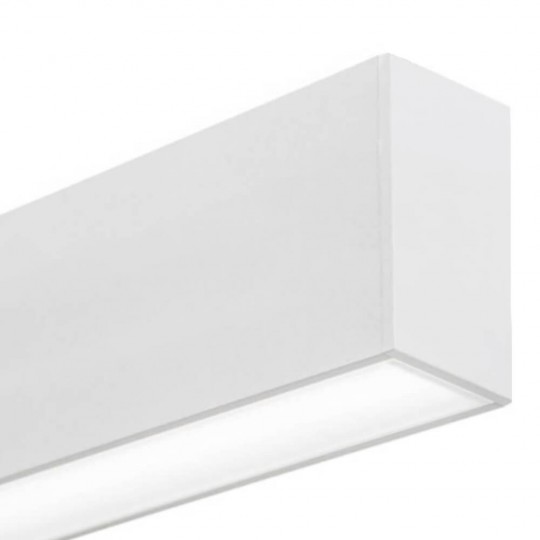 Lineare LED - Deckenaufbauleuchte - MÜNCHEN WEISS - 0,5 m - 1 m - 1,5 m - 2 m - IP20