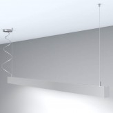 Lampe linéaire Suspension - MUNICH ARGENT - 0,5m - 1m - 1,5m - 2m - IP20