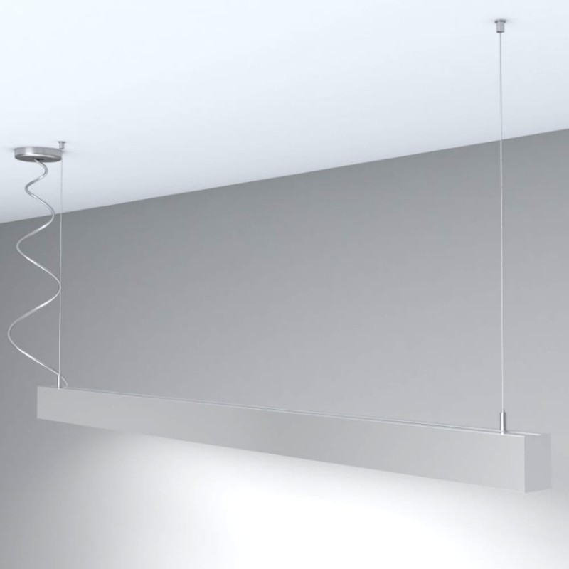 Linear Lamp Pendant - MUNICH SILVER - 0.5m - 1m - 1.5m - 2m - IP20