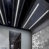 Luminária Linear LED - embutida - MOSCOU MINI  PRATA - 0,5m - 1m - 1,5m - 2m - IP54