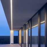 Luminaria Lineal LED - Empotrar - MOSCU MINI PLATA - 0.5m - 1m - 1,5m - 2m - IP54