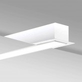 Luminaire Linéaire LED - encastré - MOSCOU MINI BLANC - 0,5m - 1m - 1,5m - 2m - IP54