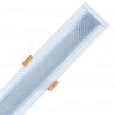 Lineare LED -  Einbau -  MOSKAU MINI WEISS - 0,5 m - 1 m - 1,5 m - 2 m - IP54