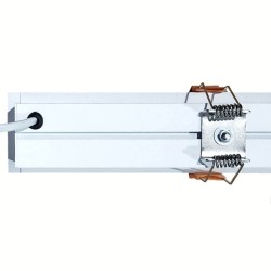 Luminária Linear LED - embutida - MOSCOU MINI BRANCO- 0,5m - 1m - 1,5m - 2m - IP54