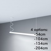 Lampe linéaire Suspension - MUNICH MINI - 0,5m - 1m - 1,5m - 2m - IP65