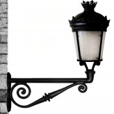 Suporte de poste para Farol LED  Aranjuez - Alumínio - 70cm