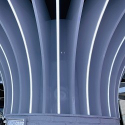 Aluminum profile FLEXIBLE U 3 meters PAF2M