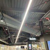 Linearlampe Pendelleuchte - MÜNCHEN SCHWARZ - 0,5 m - 1 m - 1,5 m - 2 m - IP20