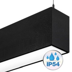 Linear Lamp Pendant - MUNICH BLACK - 0.5m - 1m - 1.5m - 2m - IP20