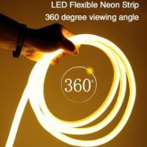 Neón LED CIRCULAR Flexible 220V Bobina 25m 16mm - 9,6W/m - Rosa