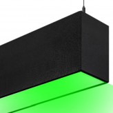 Lámpara Lineal Colgante LED RGB - MUNICH SLIM NEGRO - 0.5m - 1m - 1,5m - 2m - IP54