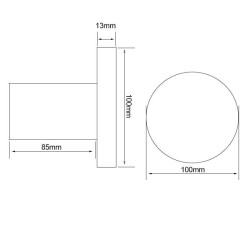 IP54 Garden Spike for GU10 lamp