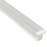 Barre Linéaire LED intégrée - Encastré - PHILADELPHIE ARGENT -24V- 0.5m - 1m - 1.5m - 2m