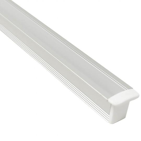 Barra Lineal LED Integrado - Empotrable - FILADELFIA MINI PLATA -24V-  0,5m - 1m - 1,5m - 2m