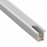 Barre Linéaire LED intégrée - Encastré - PHILADELPHIE ARGENT -24V- 0.5m - 1m - 1.5m - 2m