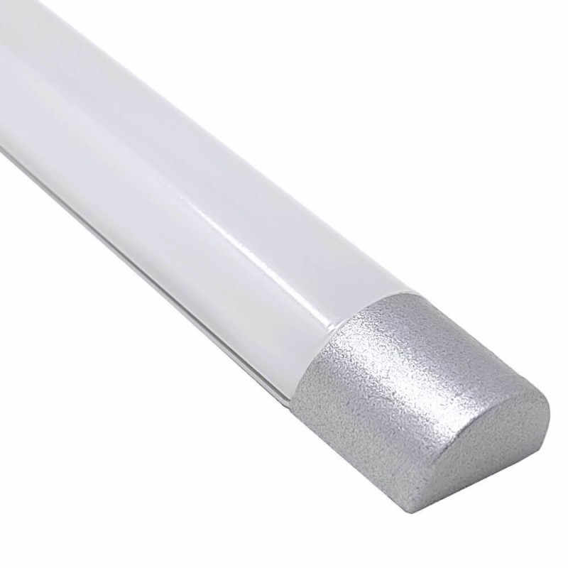 Barra Lineal LED integrado - Superficie - TENNESEE PLATA -24V-  0,5m - 1m - 1,5m - 2m