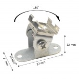 Grapa orientable para Perfiles LED